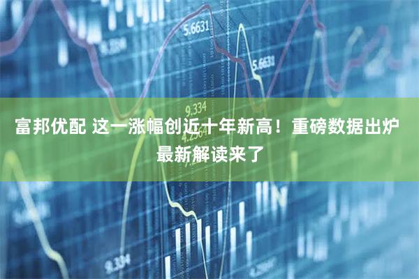 富邦优配 这一涨幅创近十年新高！重磅数据出炉 最新解读来了